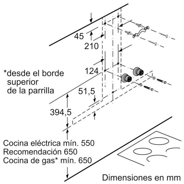CAMPANA DECORATIVA SIEMENS LC77BHP50