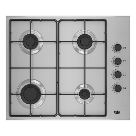 PLACA GAS ACERO BEKO HIGG-64103-SX