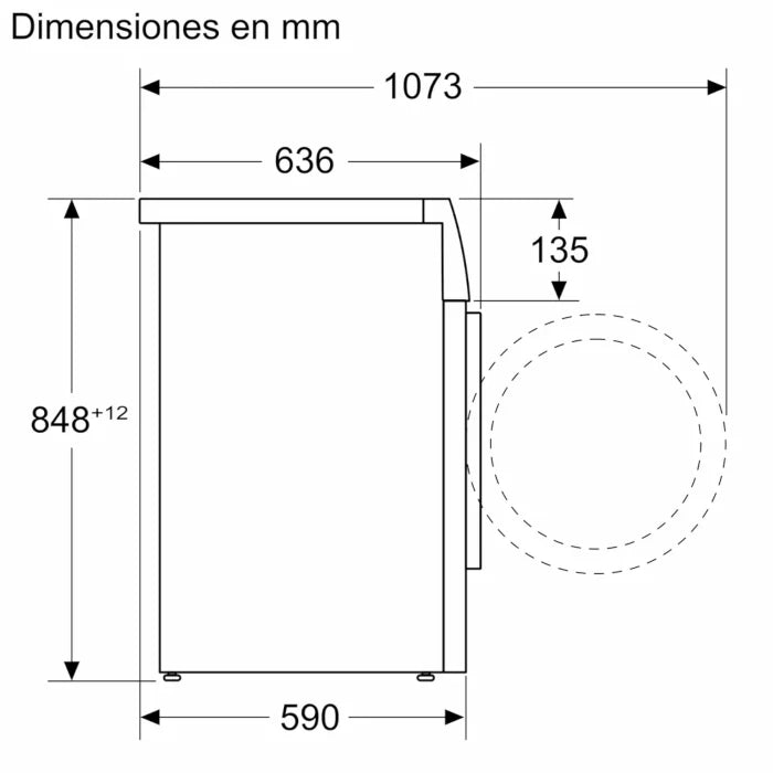LAVADORA BALAY 3TS294BD | 9KG | 1400RPM