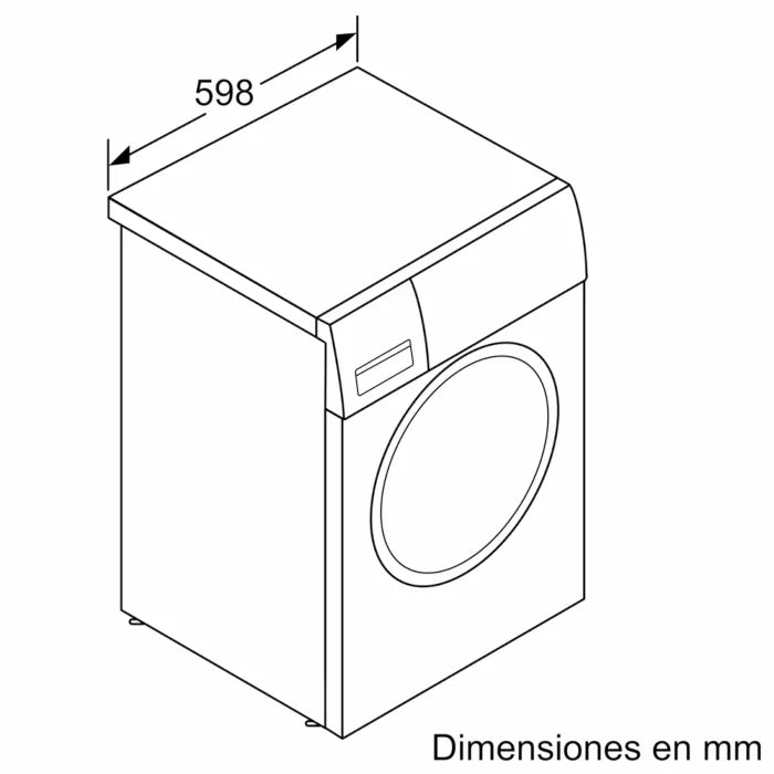 LAVADORA BOSCH WGG14401EP | 9KG | 14000RPM