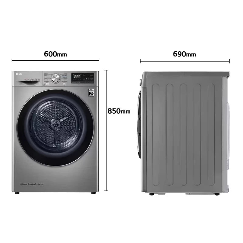SECADORA LG RH90V9PV2N | 9KG