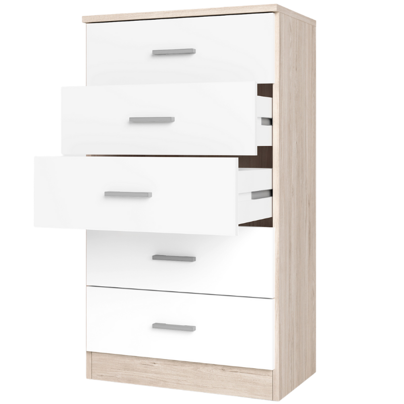 SINFONIER 5 CAJONES "COUPLE" - SAHARA / BLANCO MATE_2