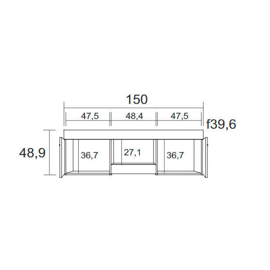 MODULO TV 2 PUERTAS "ARGOS"_2