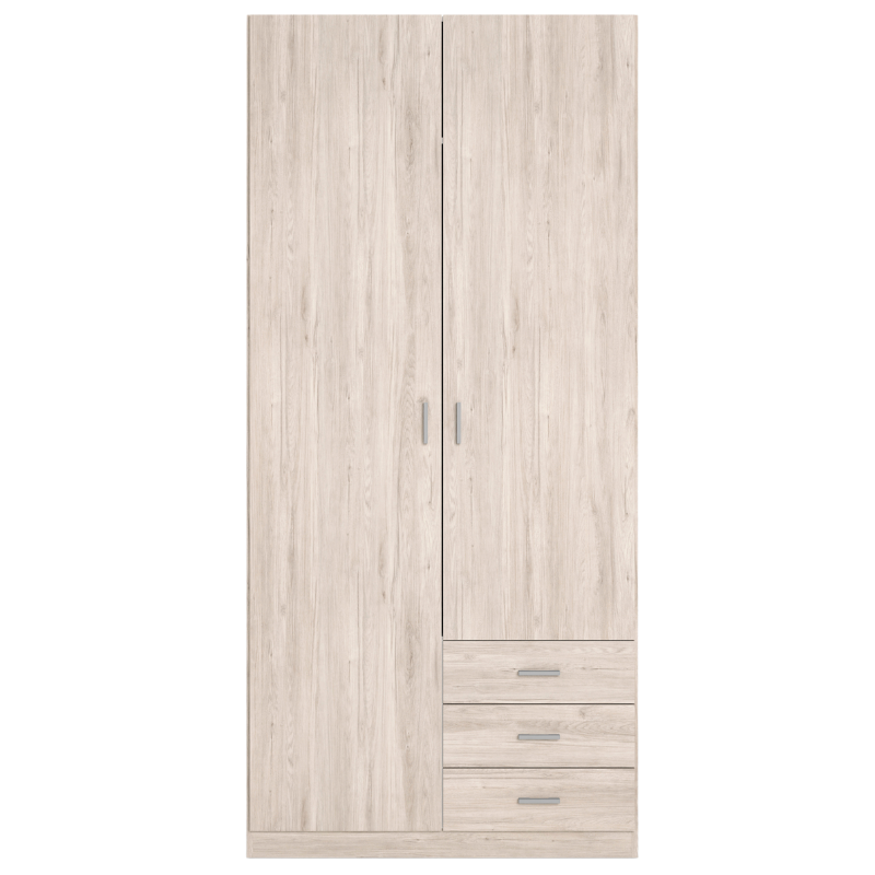 ARMARIO 2 PUERTAS + 3 CAJONES ROMA - SAHARA_1