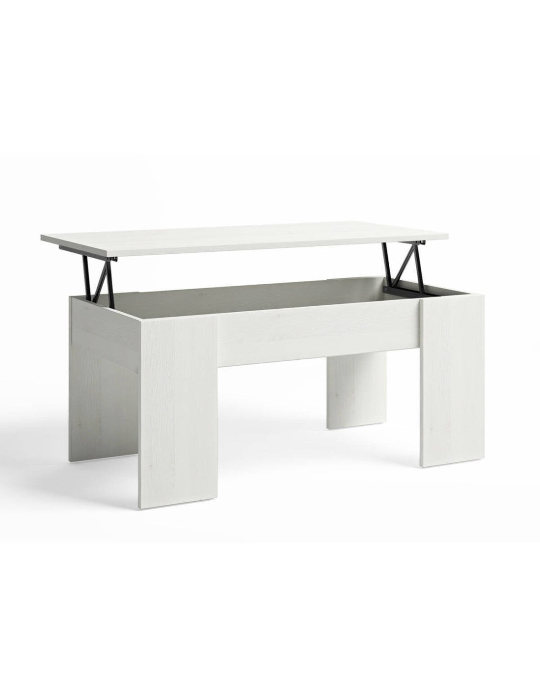MESA CENTRO ELEVABLE "LOW" - BLANCO NÓRDICO_1