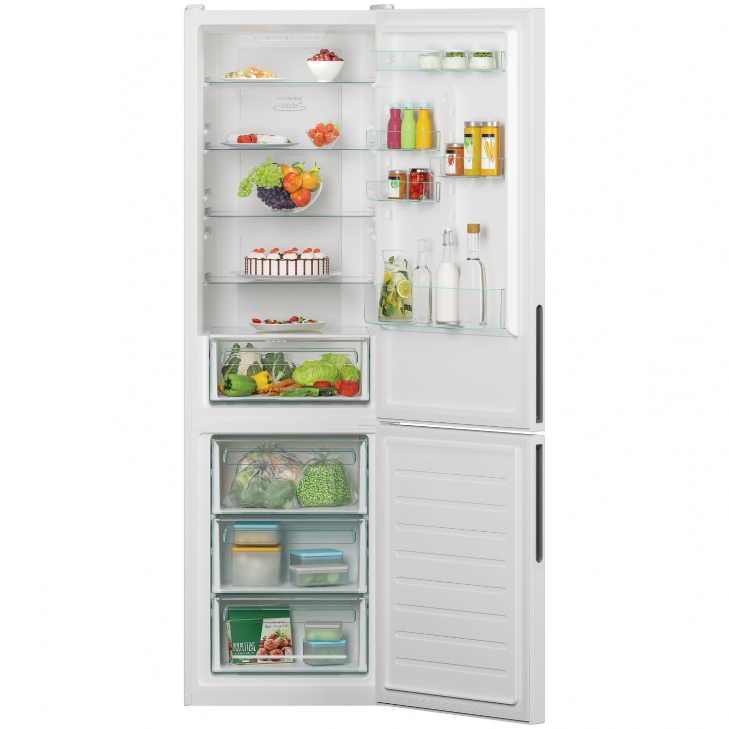 FRIGORIFICO CANDY CCE4T620EW BLANCO | 258L / 119L