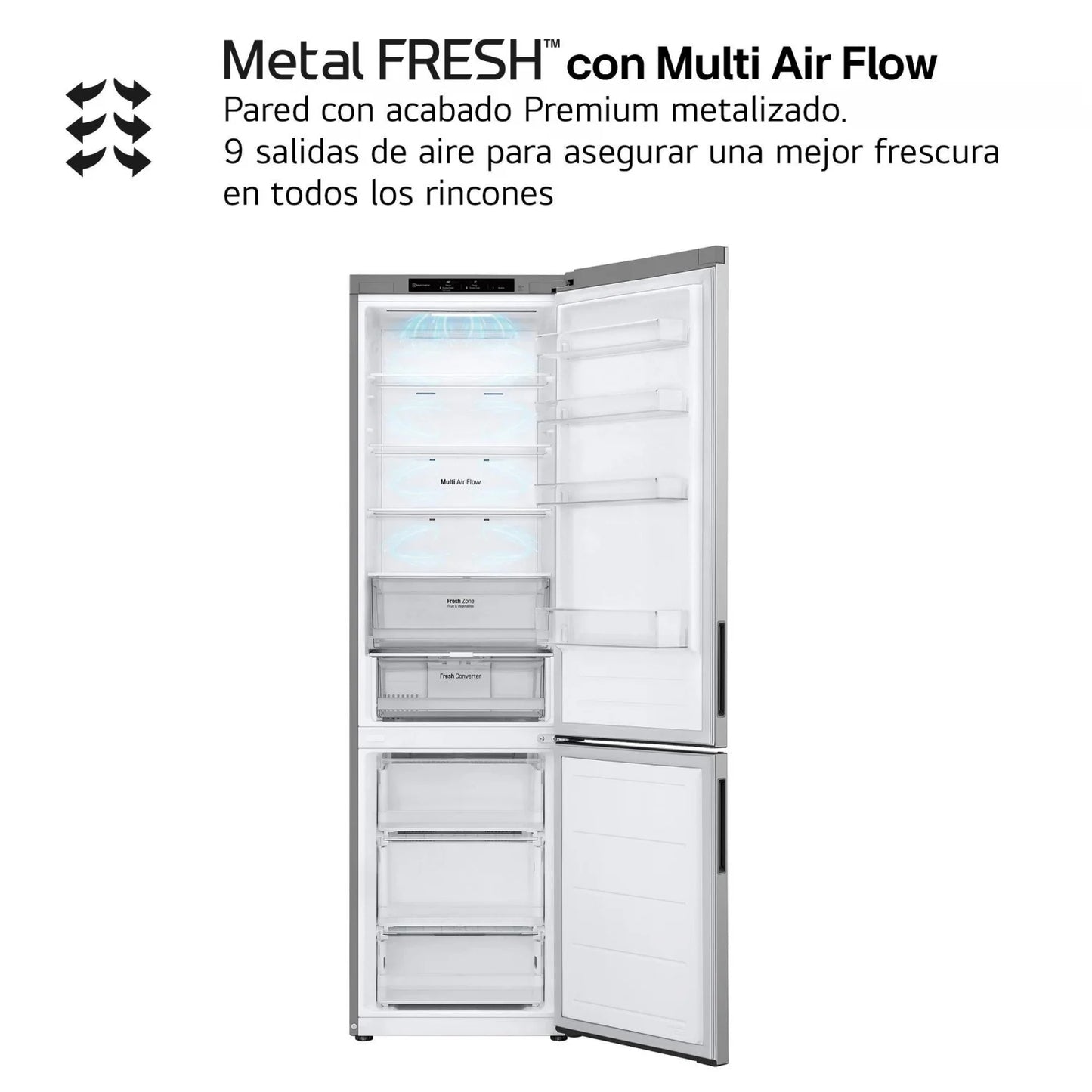 FRIGORÍFICO LG GBV22NCDPY | 277L / 110L