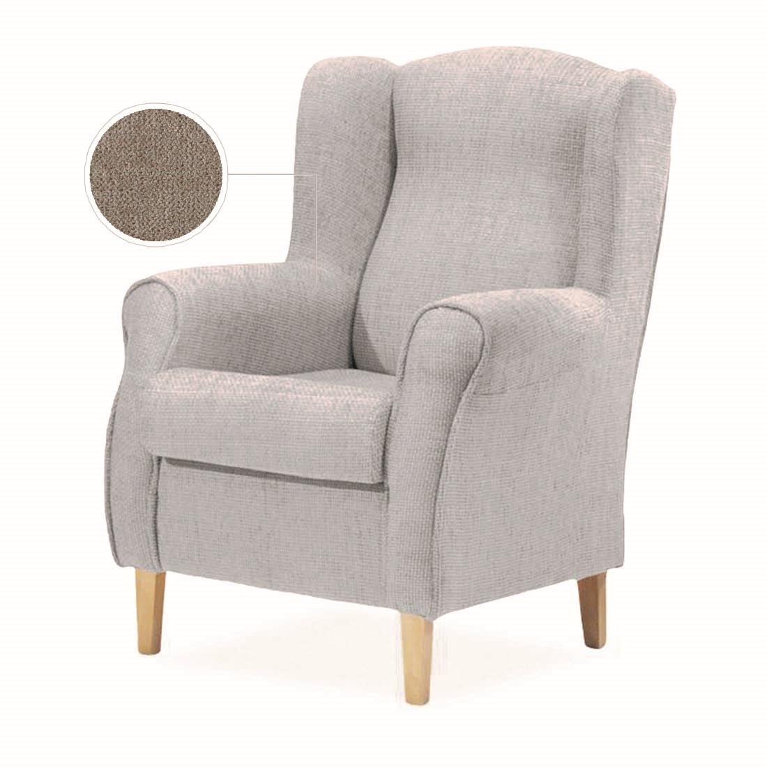 BUTACA OREJERO FIJA | GRIS CLARO - Muebles San Andres