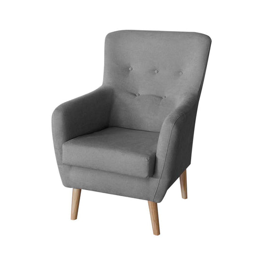 BUTACA "POLAR" | GRIS CLARO - Muebles San Andres