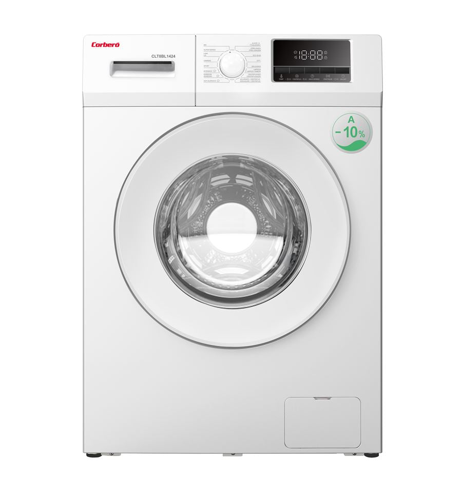 LAVADORA CORBERÓ CLT8BL1424 | 8KG | 1400RPM