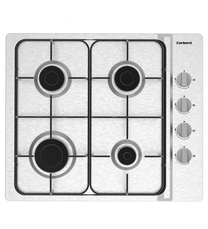 placa-gas-corbero-acero-inoxidable-cocina-gran-canaria