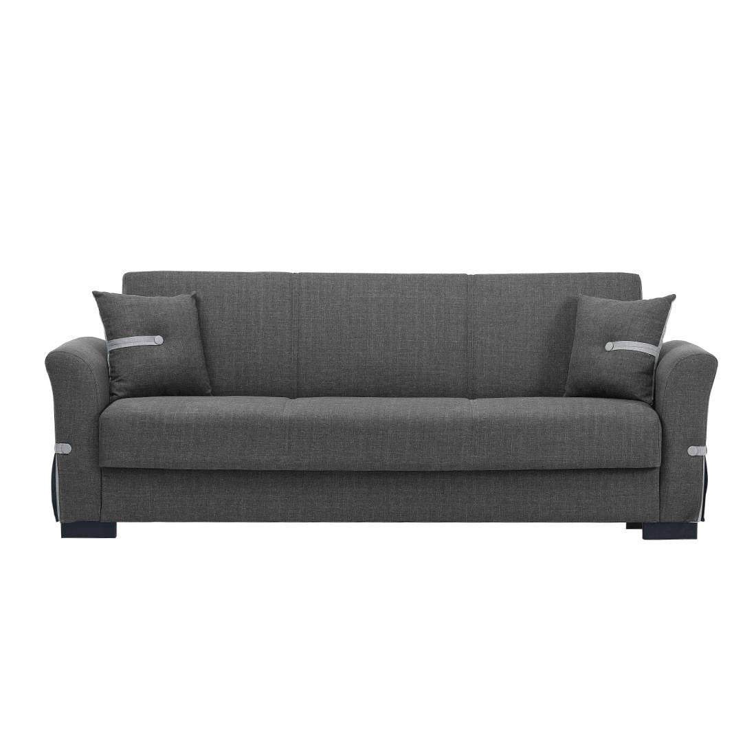 SOFÁ CAMA "MARIO" | GRIS - Muebles San Andres