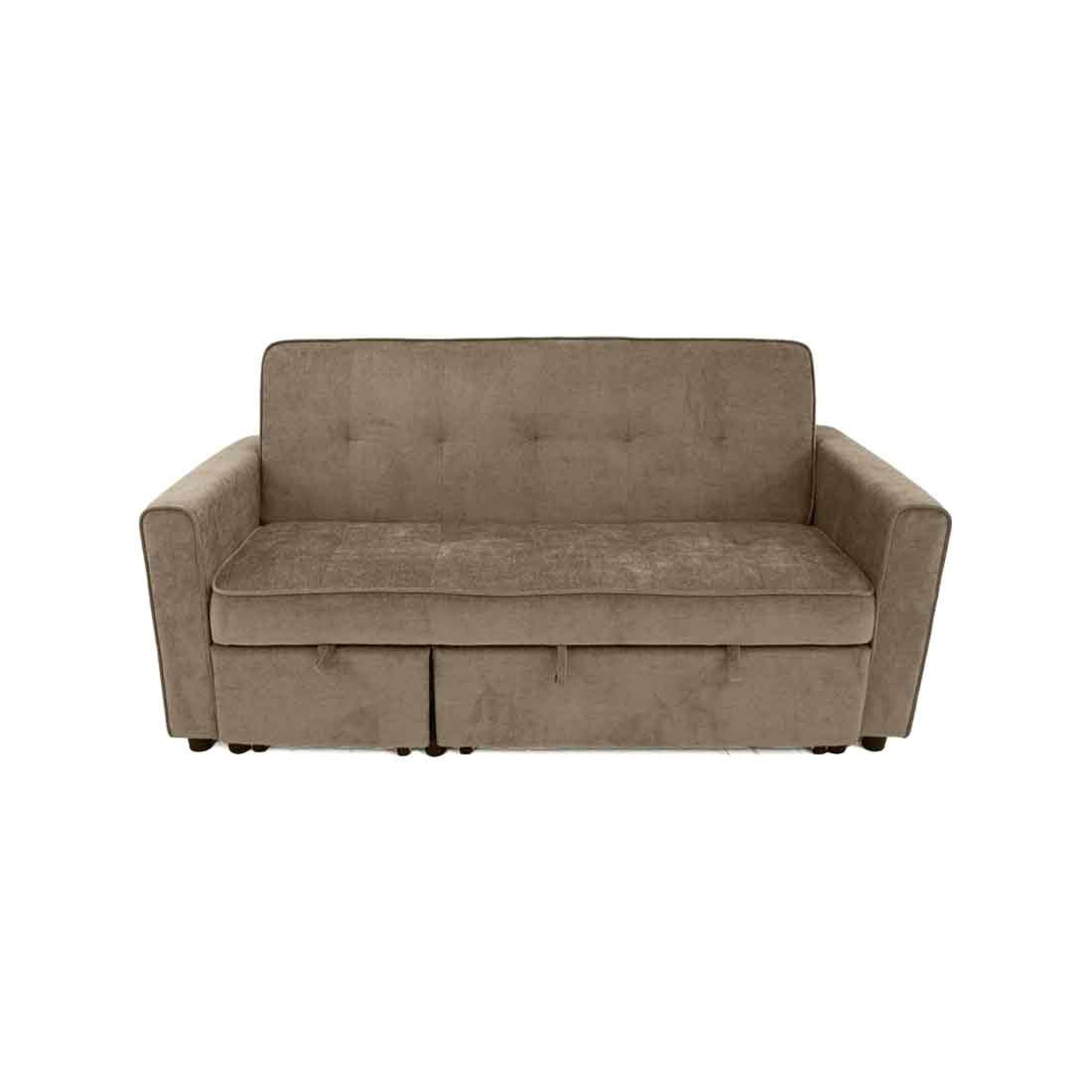 SOFÁ CAMA 2 PLAZAS "VALENTINA" | BEIGE - Muebles San Andres