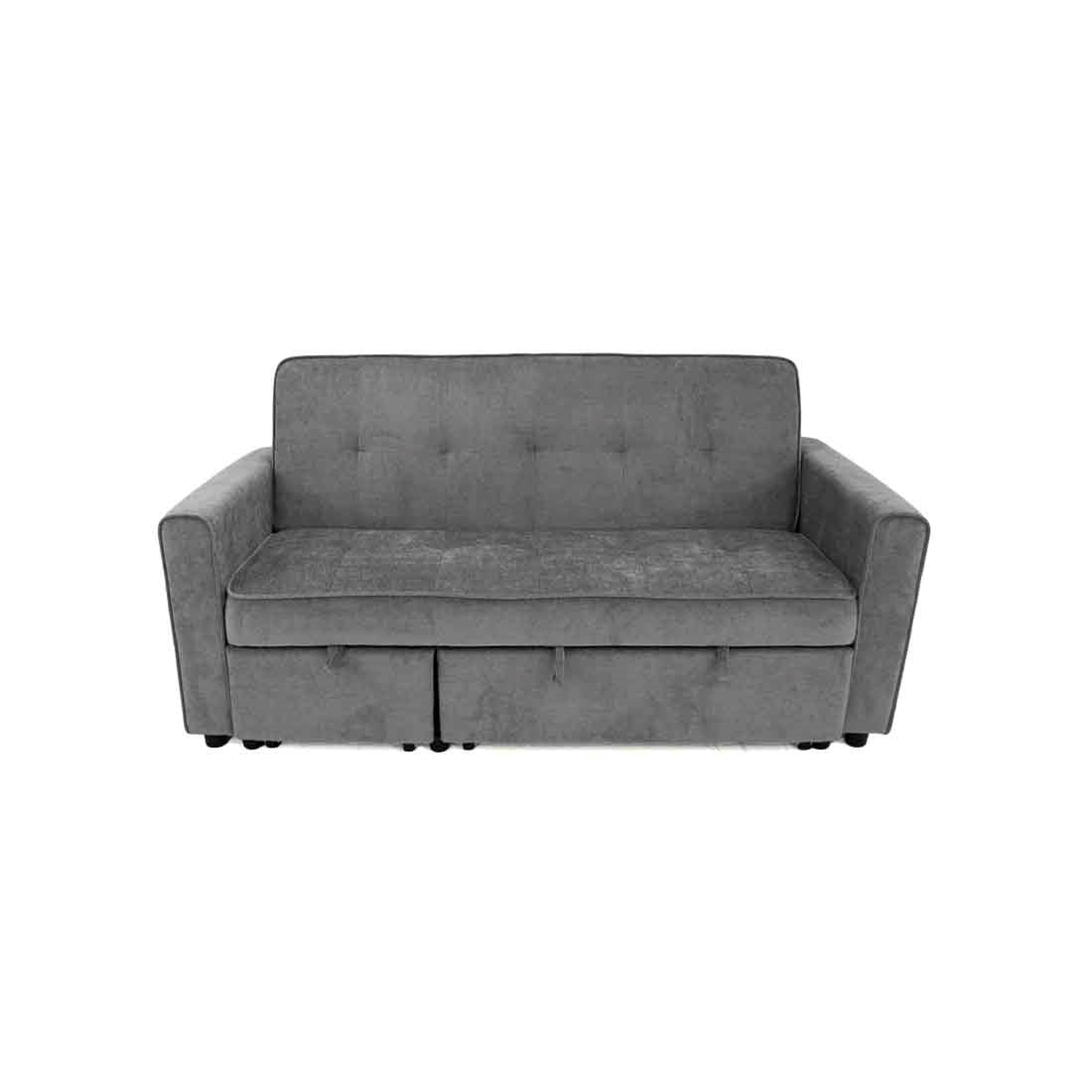 SOFÁ CAMA 2 PLAZAS "VALENTINA" | GRIS - Muebles San Andres