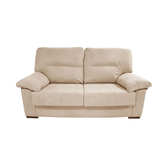 SOFÁ 2 PLAZAS "TESLA" | BEIGE CLARO - Muebles San Andres