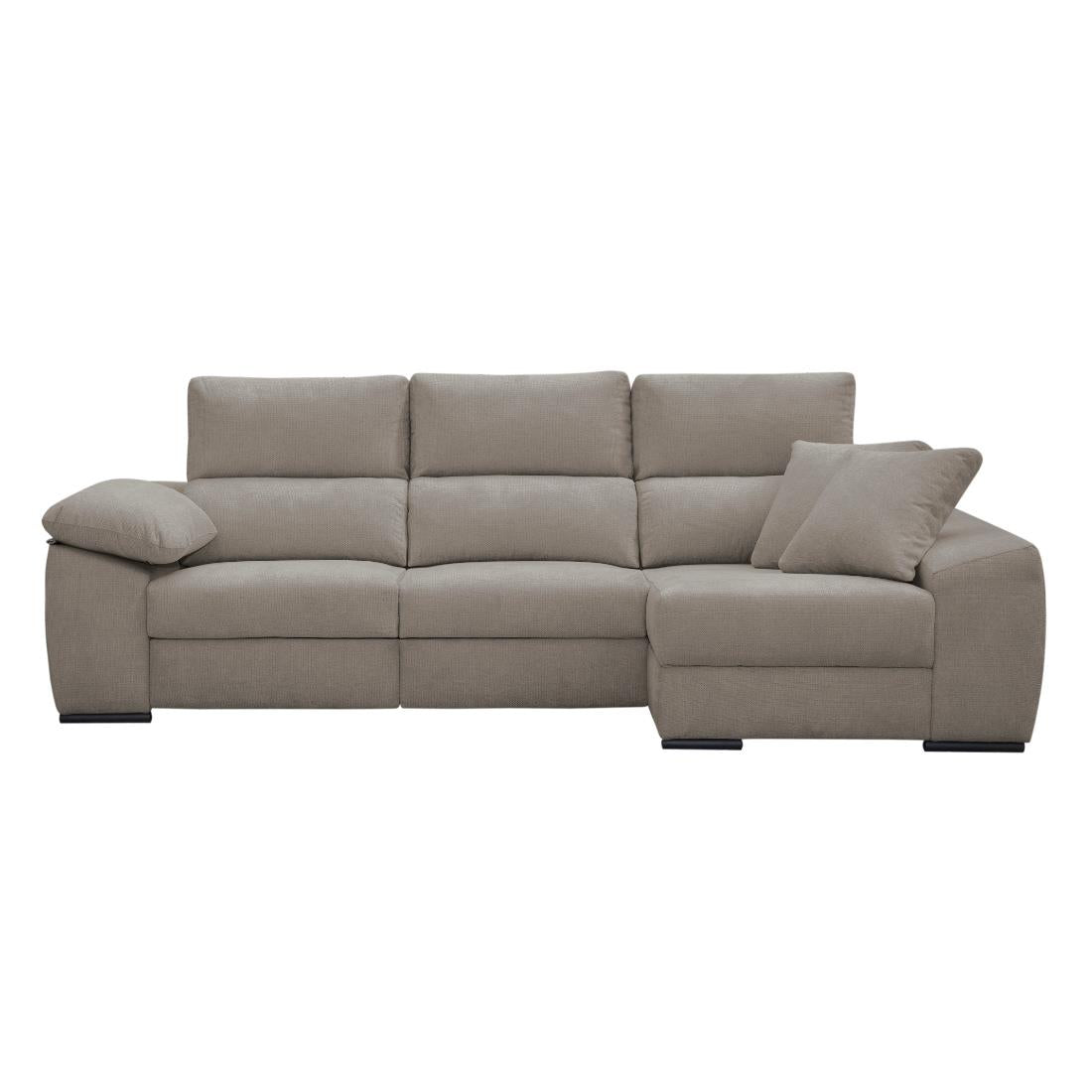 SOFÁ CHAISE LONGUE "BEIRUT" | VISÓN | DERECHO - Muebles San Andres