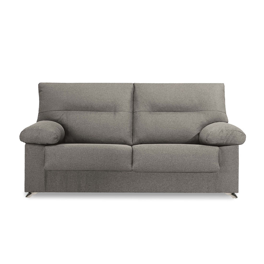 SOFÁ 2 PLAZAS "NINFA" | GRIS CLARO - Muebles San Andres