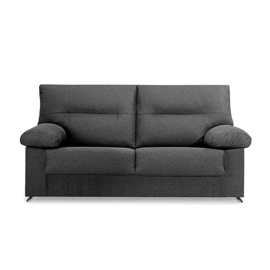 SOFÁ 2 PLAZAS "NINFA" | GRIS OSCURO - Muebles San Andres
