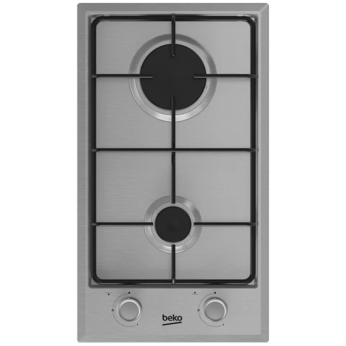 PLACA DE GAS BEKO HDCG32220FX | 2 ZONAS - Muebles San Andres