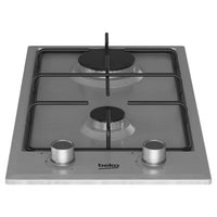 PLACA DE GAS BEKO HDCG32220FX | 2 ZONAS - Muebles San Andres