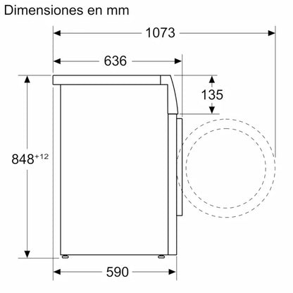 LAVADORA BALAY 3TS294BD | 9KG | 1400RPM