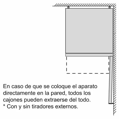 FRIGORÍFICO BOSCH KGN39XWDP | 279L / 89L