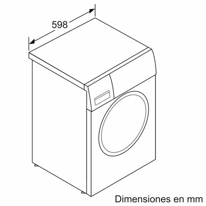 LAVADORA BOSCH WGG14401EP | 9KG | 14000RPM