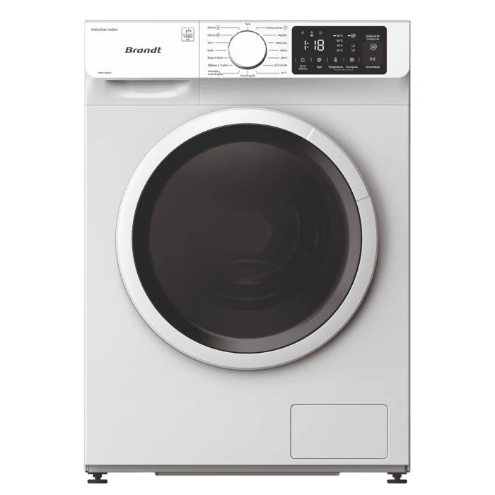 LAVADORA BRANDT WFB198QWP | 9KG | 1400RPM - Muebles San Andres