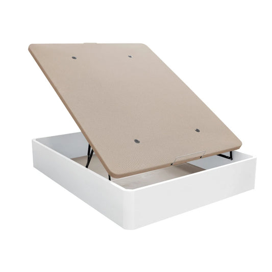 CANAPÉ ABATIBLE DRAGO + BASE TAPIZADA | BLANCO