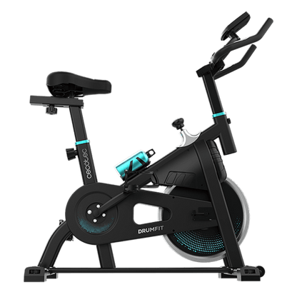CECOTEC BICICLETA INDOOR DRUMFIT 10000 TESEO | VOLANTE 10KG | RESISTENCIA MANUAL