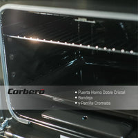 Cocina-Corbero-con-horno-55litros-gas-butano