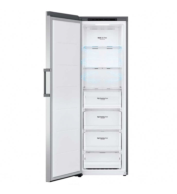 Congelador vertical LG GFT41PZGSZ con cajones y baldas