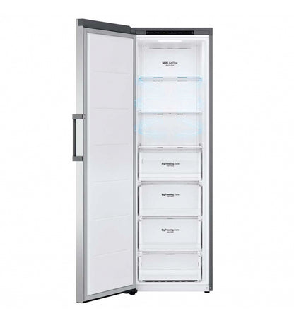 Congelador vertical LG GFT41PZGSZ con cajones y baldas