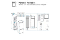 FRIGORIFICO LG GNM12VWHN INTEGRABLE | 179L / 63L - Muebles San Andres