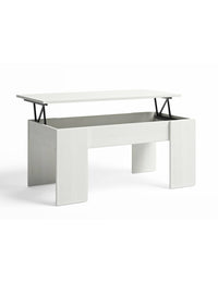 MESA CENTRO ELEVABLE "LOW" - BLANCO NÓRDICO_1