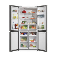 FRIGORIFICO CANDY AMERICANO  CFQQ5T817EWPS 4 PUERTAS INOX | 463L - Muebles San Andres