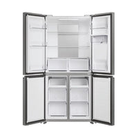 FRIGORIFICO CANDY AMERICANO  CFQQ5T817EWPS 4 PUERTAS INOX | 463L - Muebles San Andres