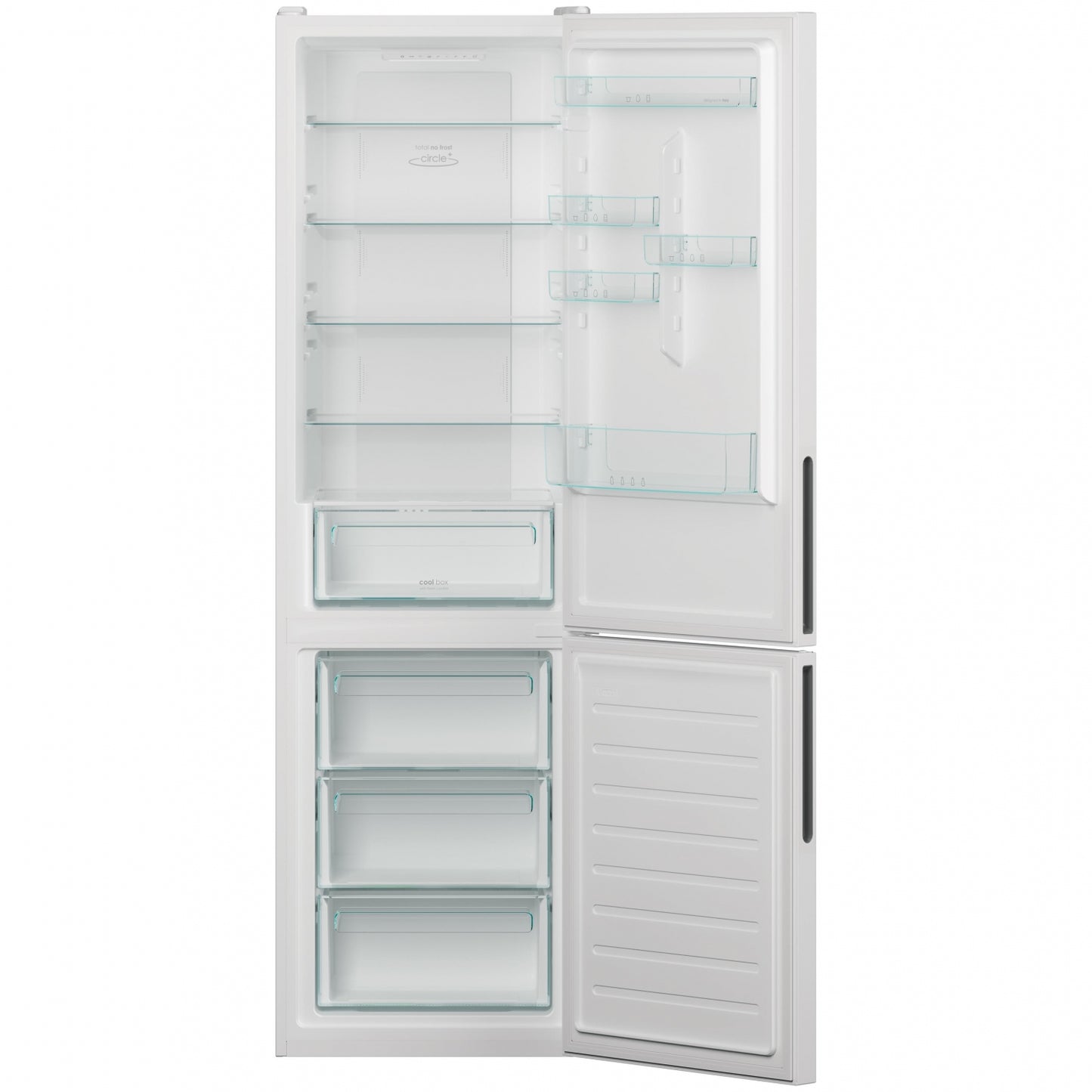 FRIGORIFICO CANDY CCE4T620EW BLANCO | 258L / 119L