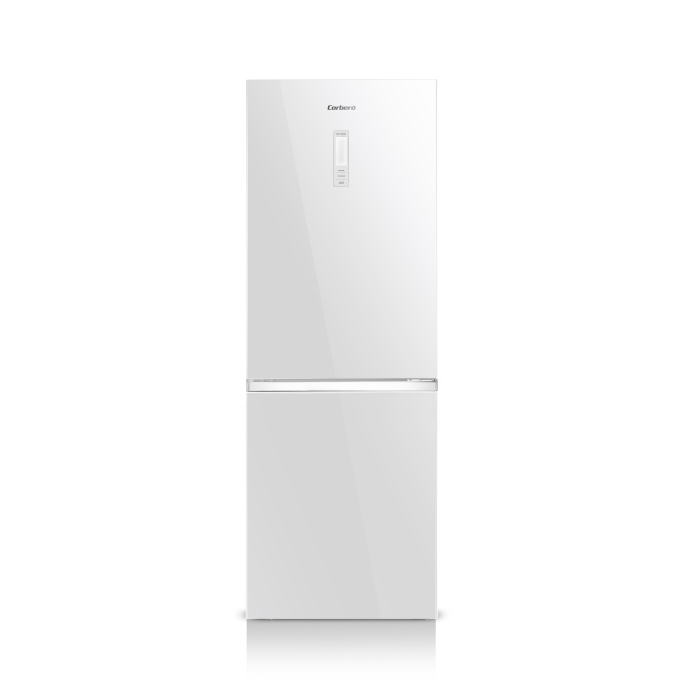 FRIGORÍFICO CORBERÓ CCHGL185NFW CRISTAL BLANCO  | 219L / 104L - Muebles San Andres