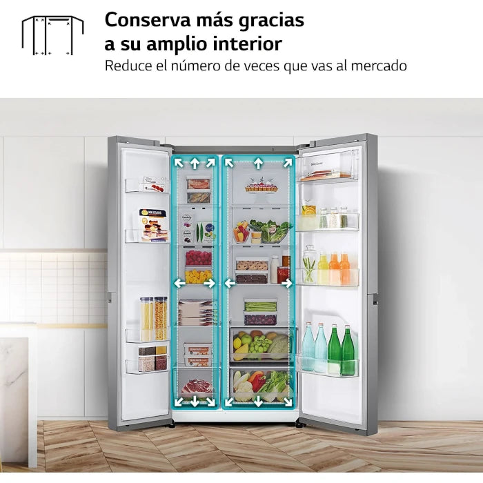 FRIGORÍFICO LG AMERICANO GSBV30PZXM | 634L
