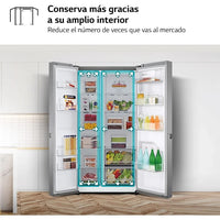FRIGORÍFICO LG AMERICANO GSBV30PZXM | 634L - Muebles San Andres