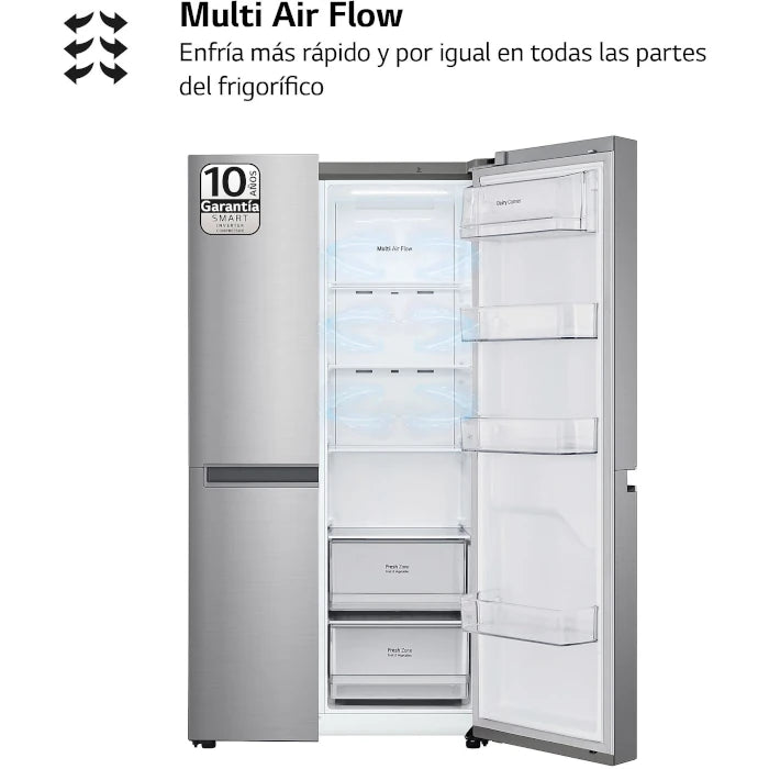 FRIGORÍFICO LG AMERICANO GSBV30PZXM | 634L