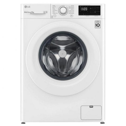 LAVADORA LG F4WV3008N3W | 8 KG | 1400 RPM - Muebles San Andres