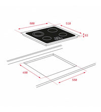 VITROCERÁMICA TEKA TZ 6315 40239030 | 3 ZONAS - Muebles San Andres