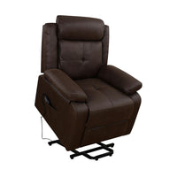 SILLÓN POWER LIFT "MEMPHIS" | CHOCO - Muebles San Andres