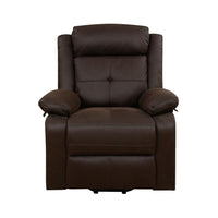 SILLÓN POWER LIFT "MEMPHIS" | CHOCO - Muebles San Andres