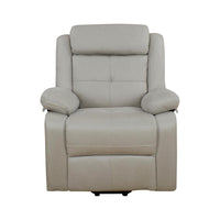 SILLÓN POWER LIFT "MEMPHIS" | PLATA - Muebles San Andres