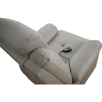 SILLÓN POWER LIFT "MEMPHIS" | PLATA - Muebles San Andres