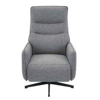 SILLÓN RELAX ELÉCTRICO "BAIKAL" 2 MOTORES | GRIS - Muebles San Andres