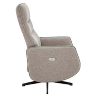 SILLÓN RELAX ELÉCTRICO "BAIKAL" 2 MOTORES | MARRÓN - Muebles San Andres